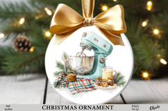 Christmas Ornament PNG, Christmas Kitchen Mixer PNG Product Image 1