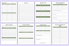 Self Care Journal | Mind &amp; Wellness Canva Kdp Product Image 8