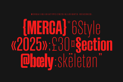 Merca | Condensed Sans Product Image 8