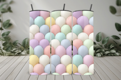 Pastel Quilted Puff Seamless Pattern and Digital Paper Product Image 8