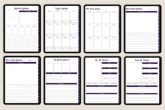 2026 Digital Tarot Journal Canva Template Product Image 8