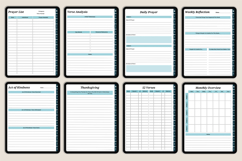 Digital 2026 Bible &amp; Devotional Journal Canva Template Product Image 8