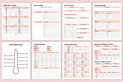 2026 Budget &amp; Expense Tracker Canva Template Product Image 8
