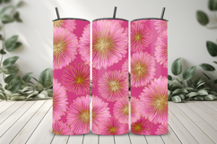 Pink and Gold Flowers Seamless Pattern and Digital paper Product Image 8