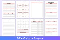 Self Care Journal Bundle Canva Template Product Image 8