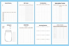 Editable Five Year Budget Planner Canva Product Image 8