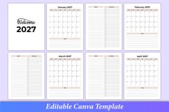 Editable 5 Years Monthly Planner 2024-2028 Canva Product Image 8