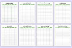 Ultimate Garden Organizer Bundle | Garden Planner, Plant Product Image 8