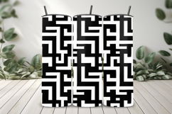 B&amp;W Greek Key Seamless Pattern and Digital Paper Design Product Image 8