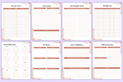 2026 Christian Life Journal Canva Template Product Image 8