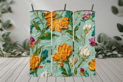 Oil paint Floral Texture Seamless Patter and Digital Paper Product Image 8