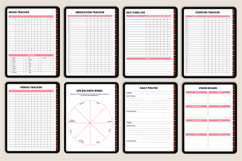 Digital 2026 Self-Care Journal Canva Template Product Image 8