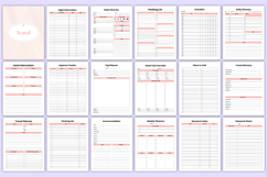 2026 All-in-One Life Organizer Bundle Canva Templates Product Image 8