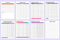 2026 Business Management Organizer Canva Templates Product Image 9