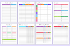 2026 ADHD Workbook For Kids Canva Templates Product Image 8
