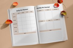 Editable Pet Care Planner Canva KDP Product Image 7