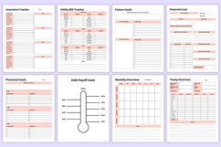 Ultimate 2026 Budget Sheets Bundle Canva Template Product Image 8