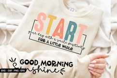 Start Your Day With A Sleeve - Sleeve Design, T-Shirt Design Product Image 1