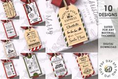 Christmas Gift Tags Bundle Laser Cut. Christmas SVG Product Image 1