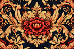 Damask Pattern Background Wallpaper Product Image 1