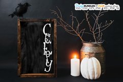 Creepy SVG | Modern Halloween Typography Art Product Image 1