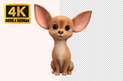 Cute Puppy Transparent PNG Product Image 1