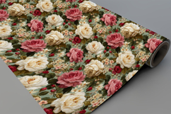 Summer Shabby Roses Seamless Pattern and Digital Paper Product Image 9