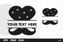 Dad Monogram, Fathers Day Personalized SVG Product Image 1