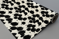 Black and White Pumpkin Seamless Pattern and Digital paper Product Image 9