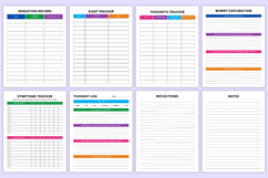 2026 Mental Health Workbook Canva Template Product Image 9
