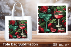 New Year Celebration Sublimation, Tote Bag PNG Product Image 1