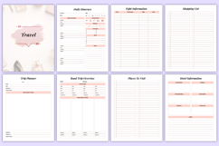 That Girl Lifestyle Organizer | Self-Care, Beauty Templates Product Image 8