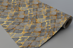 Stone and Gold Seamless Pattern and Digital Paper Design Product Image 9