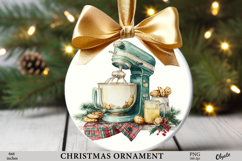 Christmas Ornament PNG, Christmas Kitchen Mixer PNG Product Image 1