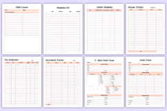 Craft Seller Business Organizer | Handmade Shop Planner Product Image 9