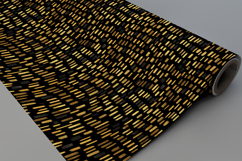 Black and Gold Brush Strokes Seamless Pattern Product Image 9