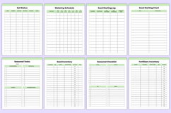 2026 Gardening Journal Bundle Canva Template Product Image 9