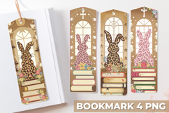Easter Bookmark Sublimation - Easter Bunny PNG Design Product Image 1