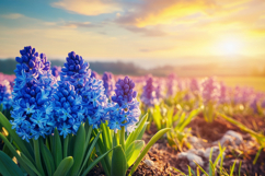 Hyacinth Flower Background Wallpaper Product Image 1