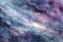 Space Watercolor Background Wallpaper Product Image 1