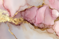 Blush Pink and Gold Marble Background Wallpaper Product Image 1