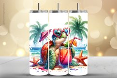 Turtle Tumbler Wrap| Tumbler Sublimation Wrap Product Image 1