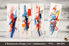 Graffiti Art Bookmarks Sublimation Design Product Image 1