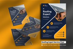 Roofing Expert Solution Flyer Template Product Image 1