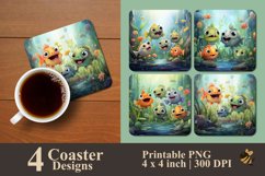 Stupid Fish Coaster Sublimation Designs Product Image 1