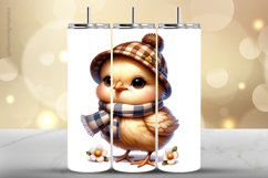 Hen Tumbler Wrap| Tumbler Sublimation Wrap Product Image 1