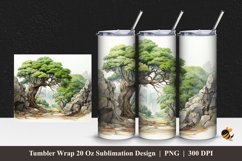 Big Edelweiss Tumbler Wrap Sublimation Design 1 Product Image 1
