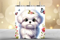 Dog Tumbler Wrap| Tumbler Sublimation Wrap Product Image 1