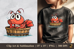 Frog Brings Gifts DTF Sublimation Clipart Design 1 Product Image 1