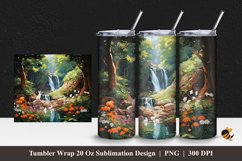 Wild Animals Tumbler Wrap Sublimation Design 1 Product Image 1